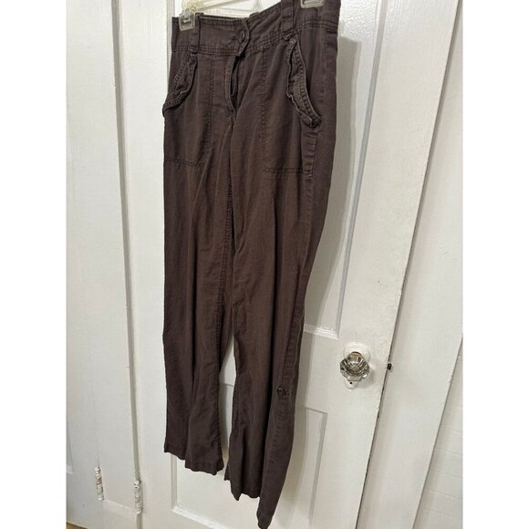H & M women’s size 4 brown pants - Picture 2 of 8